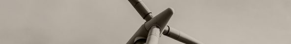 Wind turbine close-up